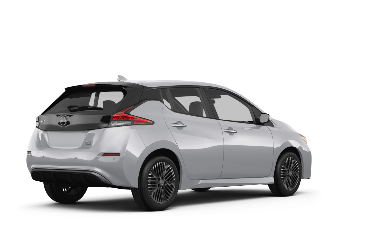 Nissan LEAF  - Back view Nissan LEAF  - Back view